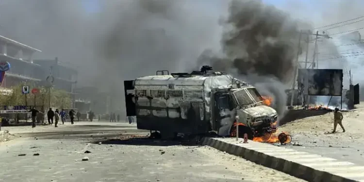 Curfew Imposed in Ladakh After Violent Youth-Led Protests Leave Four Dead