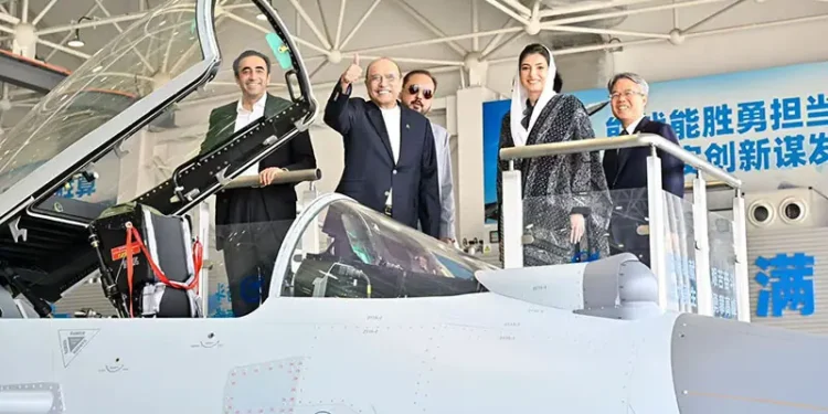 Historic Visit: Zardari Becomes First Foreign Head of State to Tour AVIC Complex