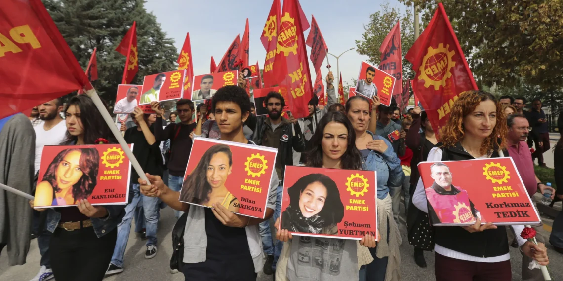 Mass Protests in Ankara Ahead of Court Ruling That Could Unseat Opposition Leader