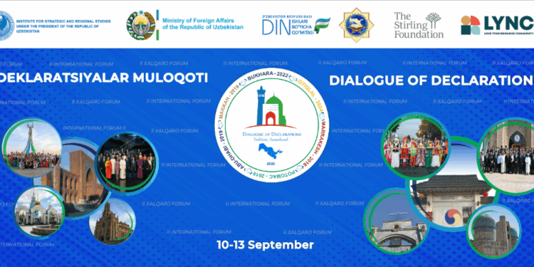 International Forum “Dialogue of Declarations” to Convene in Tashkent and Samarkand