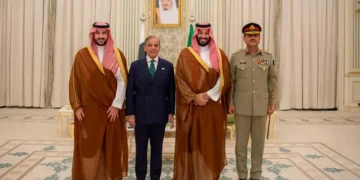 Shehbaz Sharif, Saudi Crown Prince Sign Strategic Defence Pact in Riyadh