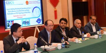 Media’s role is significant in communicating bilateral relations, projects under CPEC: Chinese Charge d’Affaires