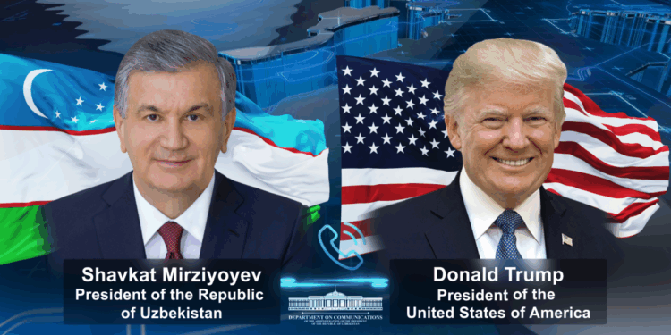 Uzbek, US Presidents Agree to Expand Strategic Partnership