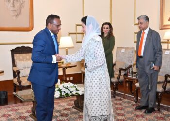Ethiopian Ambassador Pays Farewell Call on First Lady Bibi Aseefa Bhutto Zardari