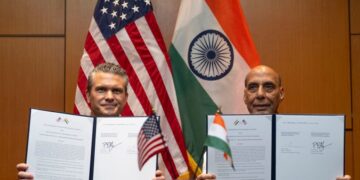 US, India Sign 10-Year Defense Partnership Framework to Boost Strategic Cooperation