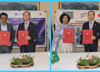 The Government of Japan provides grant assistance to two NGOs for development projects in Pakistan