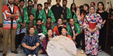 The Embassy of Japan Hosted Cultural Exchange for Japanese Learning Students: A Hands-On Experience of Tradition and Friendship