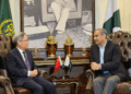 Chinese Ambassador Meets Mohsin Naqvi, Discusses Stronger Pakistan–China Security Cooperation