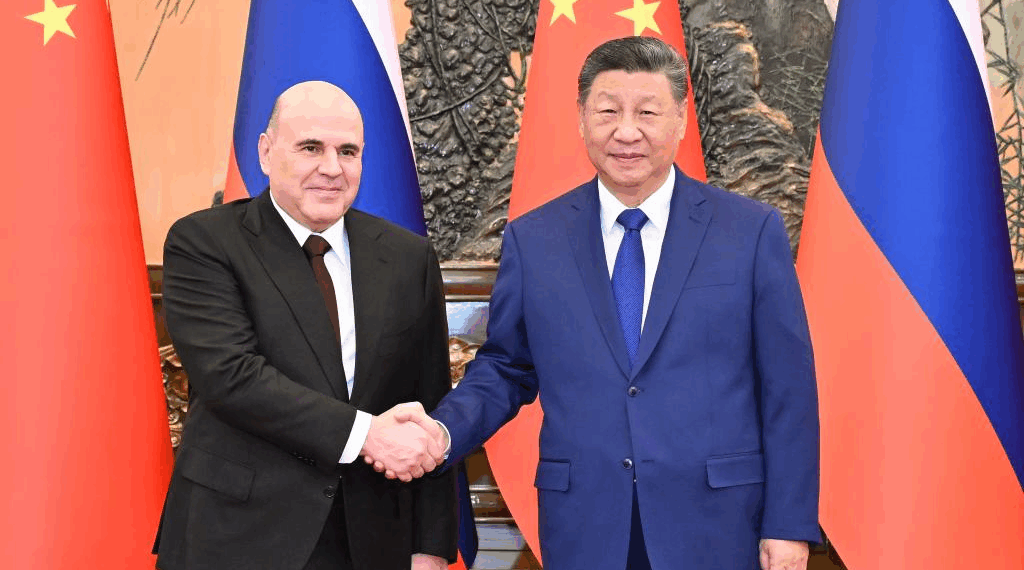 Xi urges enhanced cooperation, better synergy of development strategies with Russia