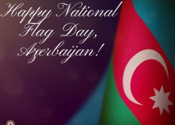 Azerbaijan Celebrates National Flag Day, Honoring a Symbol of Independence and Identity
