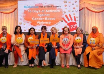 Female ambassadors unite to condemn online abuse on 16DaysOfActivism campaign