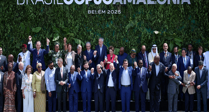 COP30 climate summit opened on Monday with the U.N. climate chief urging countries to cooperate