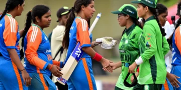 At the "world's first blind women's T20 tournament", players from the two neighbours showed they had sporting vision even if they lacked sight.