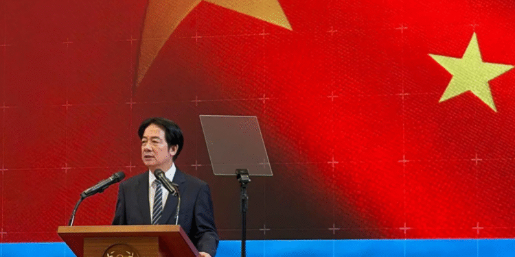 Taiwan President Lai Ching-te speaks at a press conference on defence spending in Taipei, Taiwan November 26, 2025. — Reuters