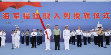Xi attends commissioning ceremony of China’s Fujian aircraft carrier in South China