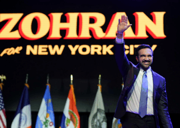 Zohran Mamdani addresses supporters after his win