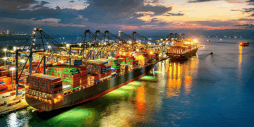 China announced one-year suspension of port fees for ships on US-linked ships for a year