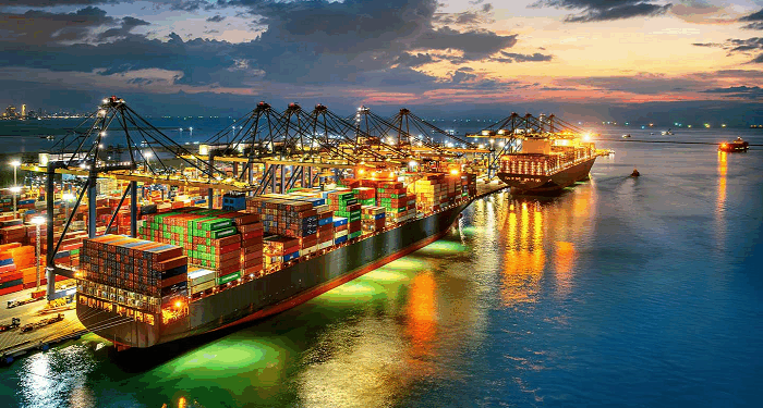 China announced one-year suspension of port fees for ships on US-linked ships for a year