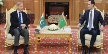 PM Shehbaz, Turkmen President Discuss Stronger Bilateral Ties, Connectivity and Regional Cooperation