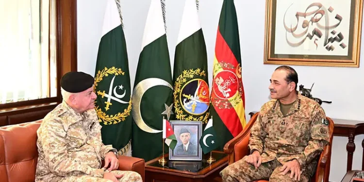 Pakistan, Jordan pledge to deepen military and defence cooperation