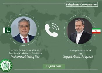 DPM Dar, Iranian FM discuss bilateral ties and regional developments