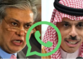 Ishaq Dar, Saudi FM Discuss Regional Situation, Reaffirm Commitment to Stronger Ties