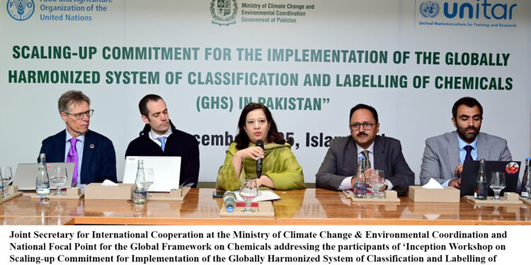 Pakistan accelerates efforts to strengthen safe chemicals management framework