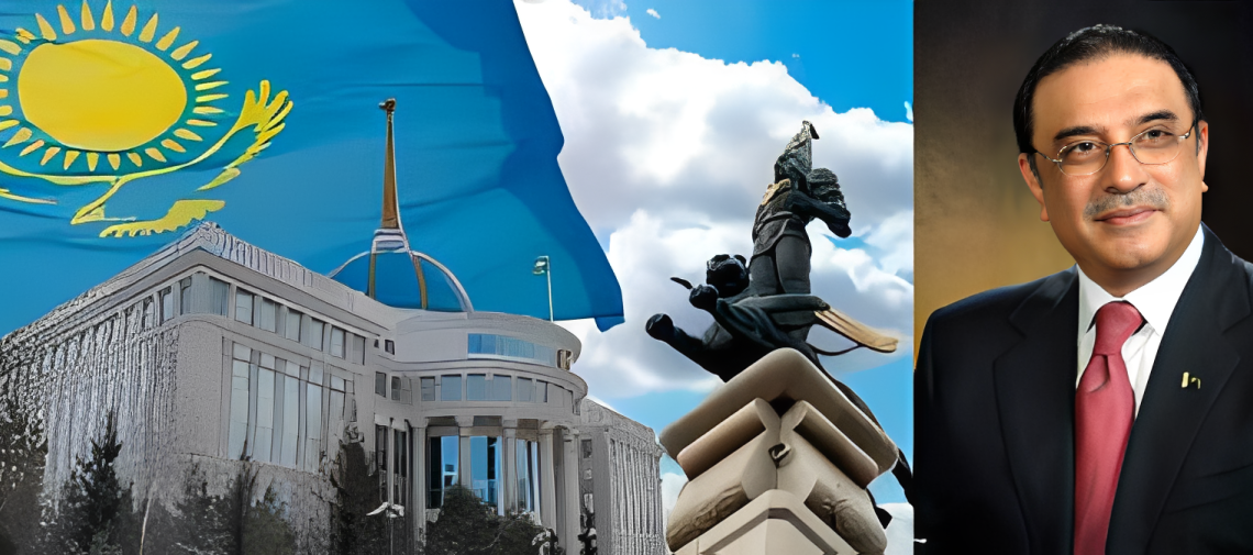 President Zardari congratulates Kazakhstan on Independence Day
