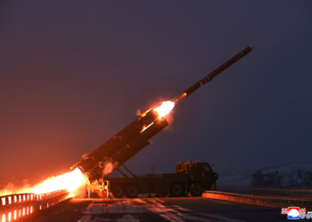 North Korea’s Kim Jong Un oversees cruise missile launches