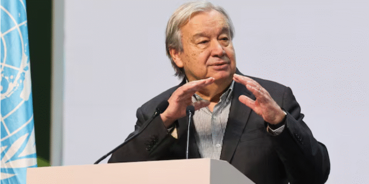 United Nations Secretary-General Antonio Guterres