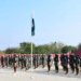 This image shows Pakistan Army and People’s Liberation Army (PLA) of China soldiers attending the opening ceremony of joint military exercise Warrior-IX at the National Counter Terrorism Centre (NCTC), Pabbi, in Nowshera. — ISPR