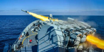 Pakistan Navy successfully conducts live firing of surface-to-air missile in Arabian Sea
