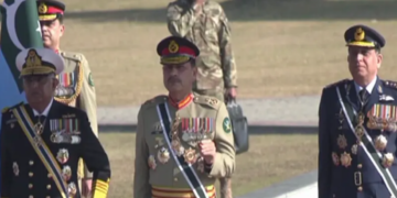 Field Marshal Asim Munir Receives Guard of Honour as Pakistan’s First CDF