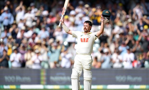 Australia’s Travis head blazes unbeaten 142 as Ashes hopes fade for England