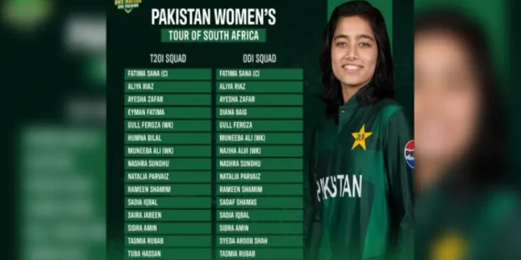 PCB Announces Pakistan Women’s ODI, T20I Squads for South Africa Tour