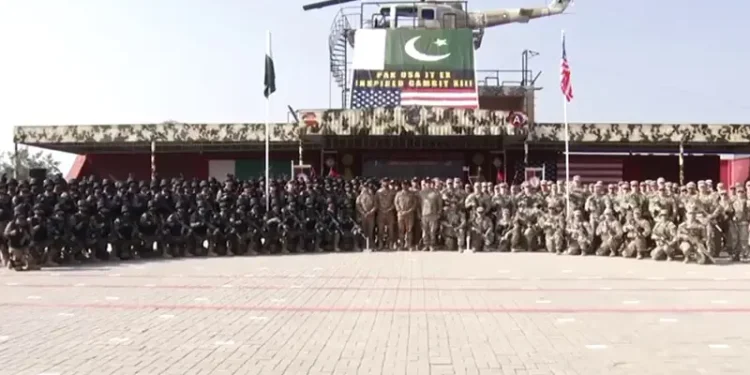 2-week-long Pakistan, US joint military exercise commences in KP’s Pabbi