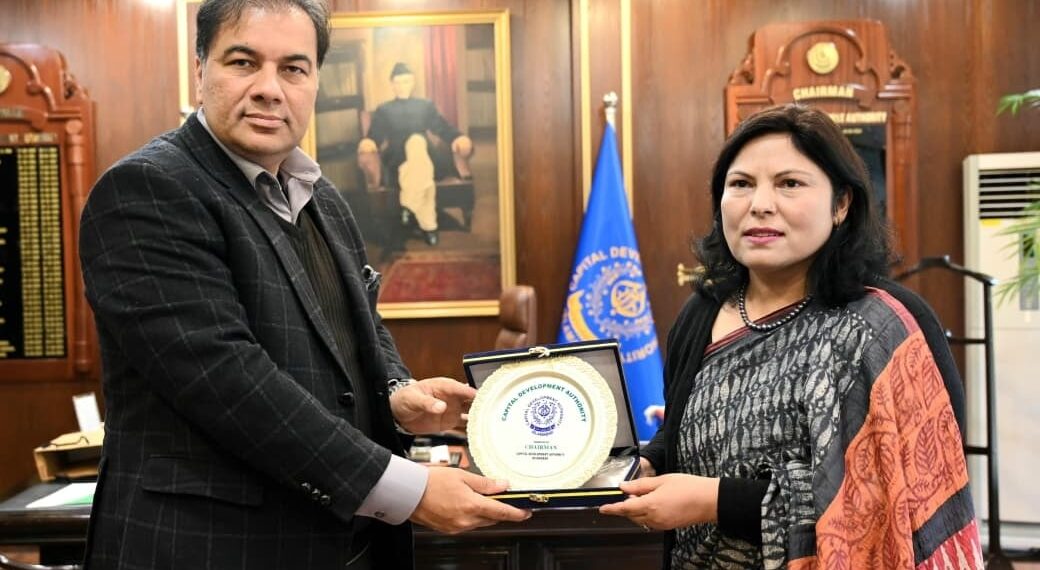 CDA Chairman Meets Nepal’s Ambassador, Discusses Urban Cooperation and Sister City Plan