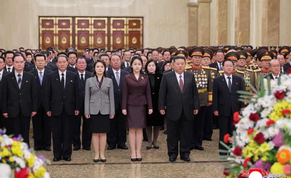 Kim Jong-un’s Daughter Visits State Mausoleum, Sparking Fresh Succession Speculation