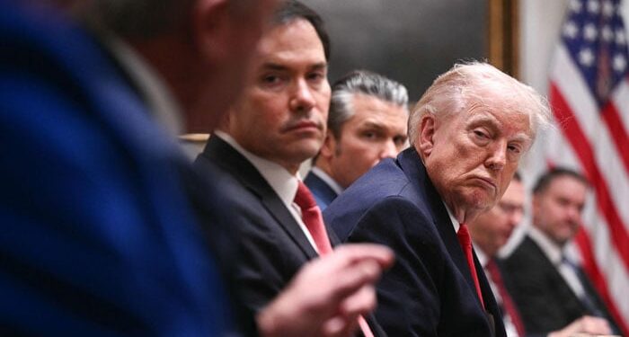 Trump says ‘hopefully’ no need for military action against Iran