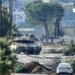 Israeli military vehicles advance in Syria’s southern countryside
