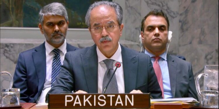 Pakistan reiterates support for Palestinian statehood at UN Security Council