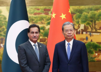 NA Speaker Sardar Ayaz Sadiq Meets Chairman of China’s National People’s Congress in Beijing