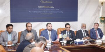 Romanian Ambassador Highlights Investment Opportunities at ICCI Meeting in Islamabad