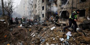 Russia hits Kyiv with drones and missiles, cutting power, water supplies