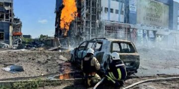 Russian airstrikes pound Ukraine amid US-brokered peace talks in Abu Dhabi