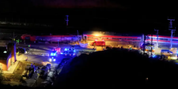 Two high-speed trains collide in Spain, police sources say 21 people killed