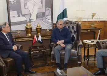 Federal Interior Minister Mohsin Naqvi holds an important meeting with Chinese Ambassador Jiang Zaidong