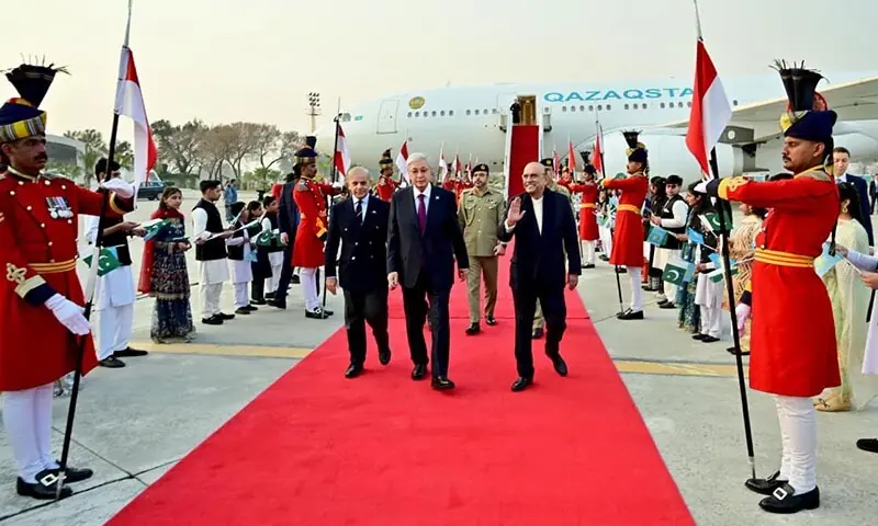 Kazakhstan President Tokayev Arrives in Islamabad on Two-Day Official Visit