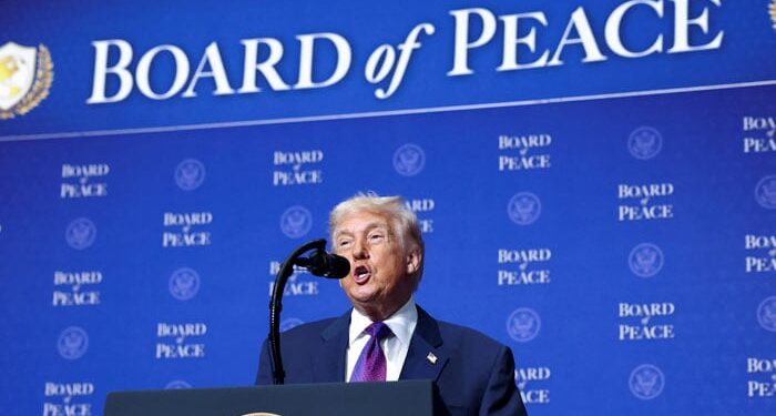 Not necessary to send soldiers to fight, says Trump at first Gaza Board of Peace huddle