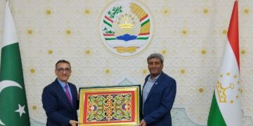 Tajikistan Ambassador Meets NUST Leadership to Strengthen Academic Cooperation